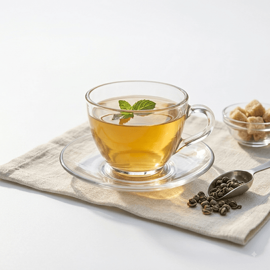 طقم كاسات شاي زجاج عدد 6 من Delisoga - Rekaz Home
