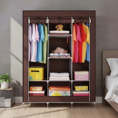 خزانة ملابس قماش حجم كبير - Rekaz Home