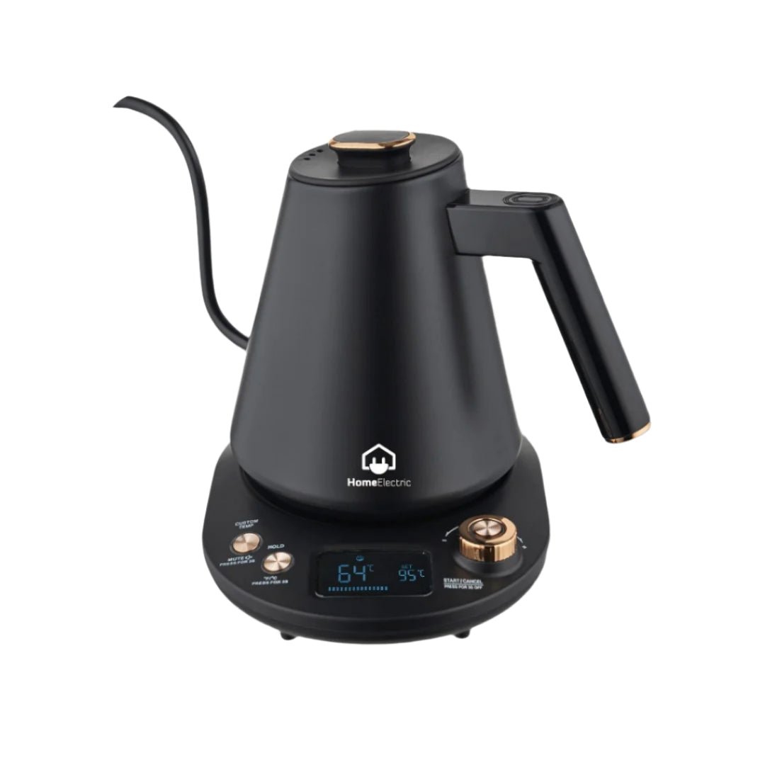 Home electric Water Kettle, 1000Watts, Black - Rekaz Home
