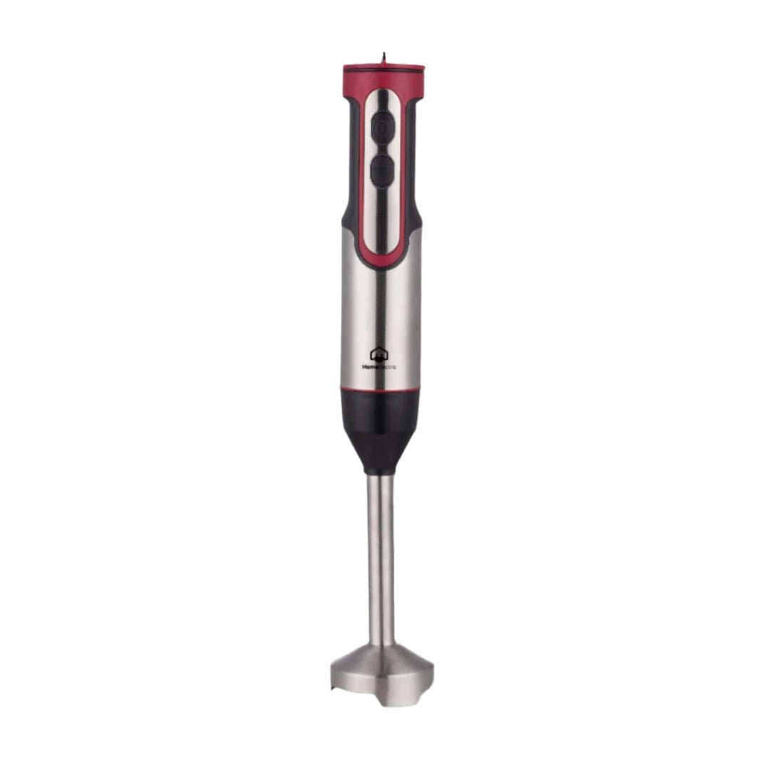 Home electric Hand Blender, 1200Watts, Black & Steel - Rekaz Home