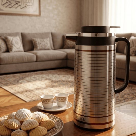دلة قهوة ستانلس ستيل من السيف | متوفر بسعات متعددة - Rekaz Home