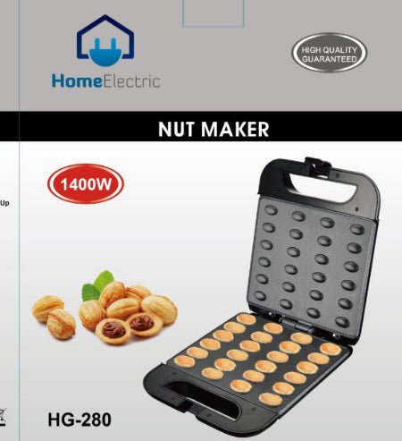 1400Watts, Stainless Steel ماكنة صنع الجوزية - Rekaz Home