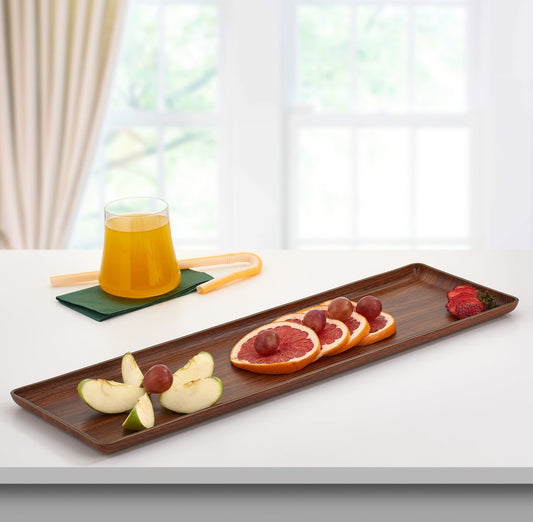 صينية إيفلين ذات تشطيب خشبي G/N 16 × 33 سم - Rekaz Home