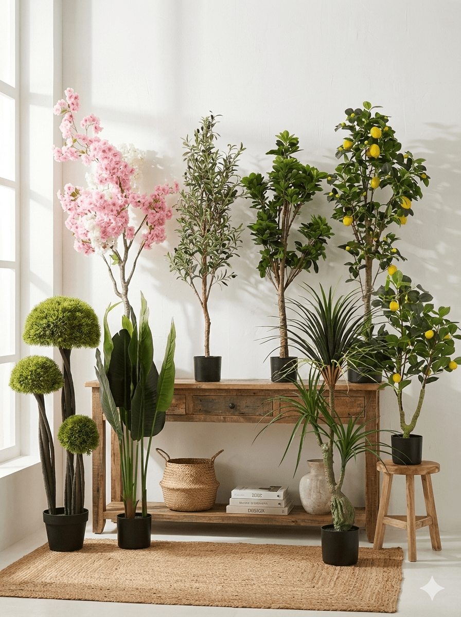 شجر صناعي و ورد - Rekaz Home