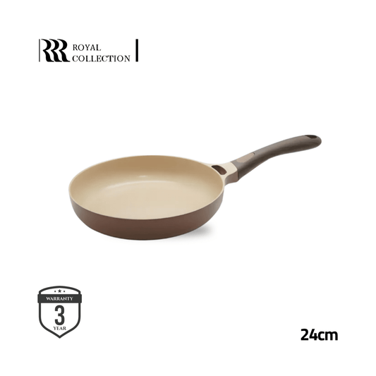 مقلى كاست المنيوم رويال 24 سم | موكا - Rekaz Home