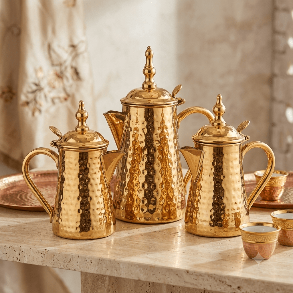 سخانات قهوة نحاس هندي - Rekaz Home