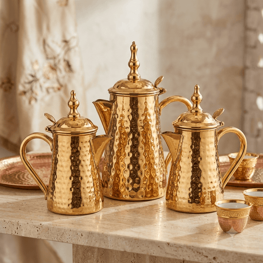 سخانات قهوة نحاس هندي - Rekaz Home