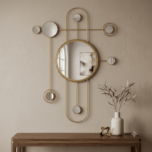 برواز مذهب مرايا 80*50 سم - Rekaz Home