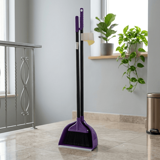طقم مكنسة مع مجرود - Rekaz Home