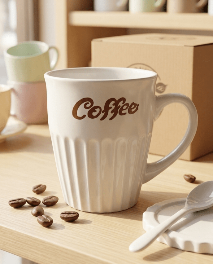 مج قهوة بورسلان Coffee - Rekaz Home
