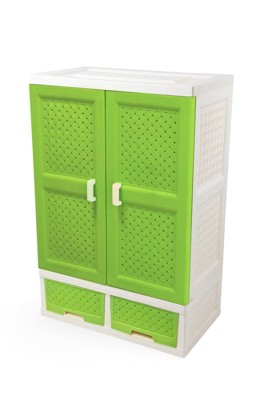 خزانة كلاسيك صغيرة بدرجين وألوان متعددة - من سامبا - Rekaz Home