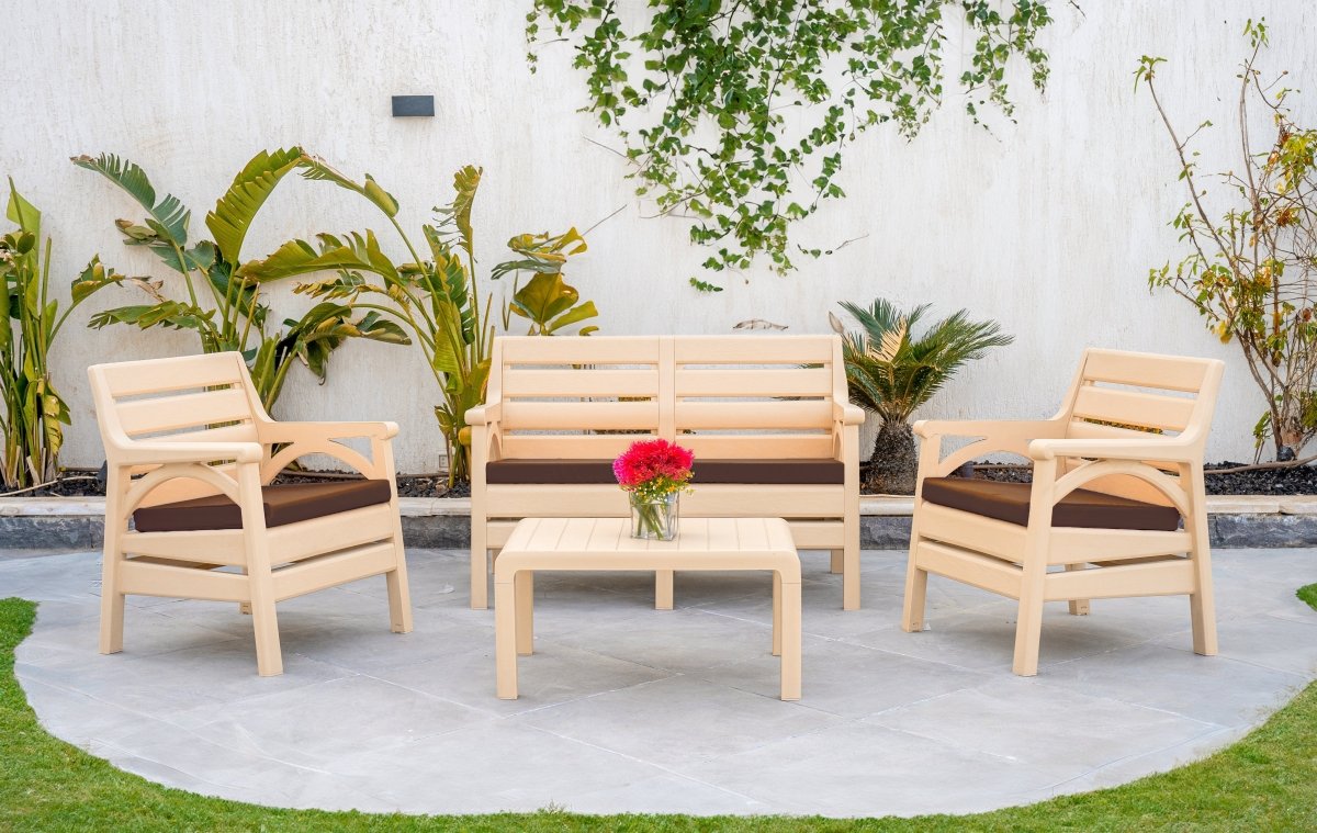 كنب ريفيرا مفرد مع فرش من سامبا - Rekaz Home