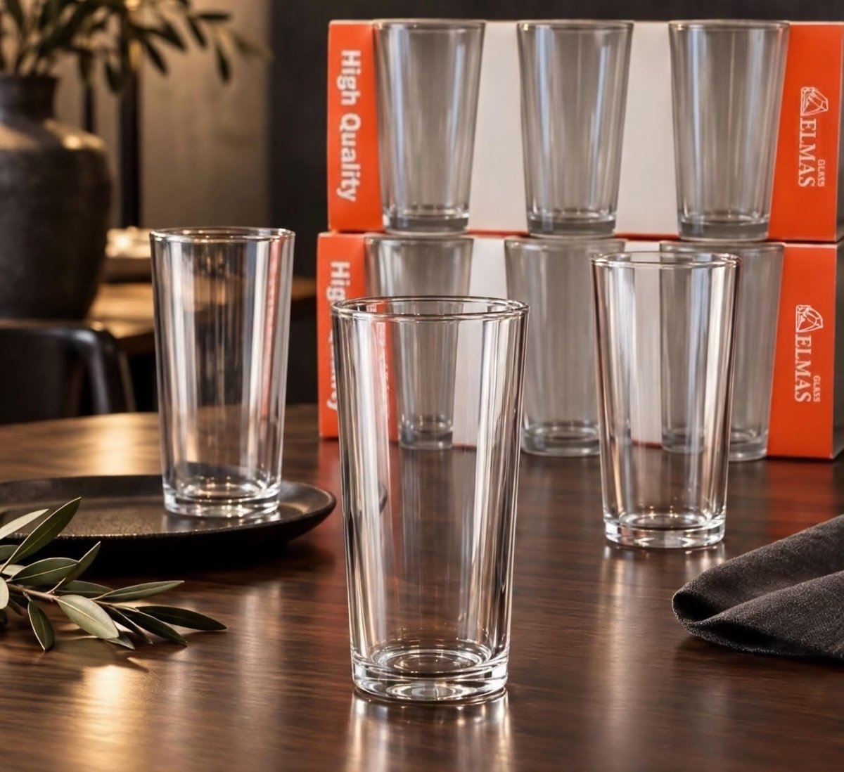 طقم كاسات ماء عدد 6 - Rekaz Home