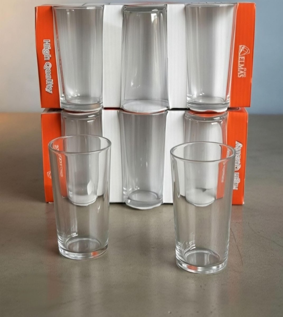 طقم كاسات ماء عدد 6 - Rekaz Home