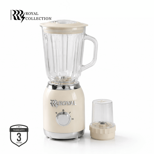 خلاط كهربائي رويال 1.5 لتر - بيج - Rekaz Home