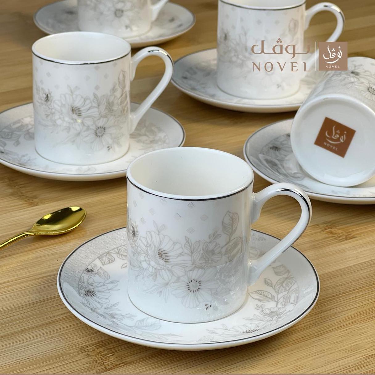 طقم فناجين قهوة /6 Novel نوفل - Rekaz Home
