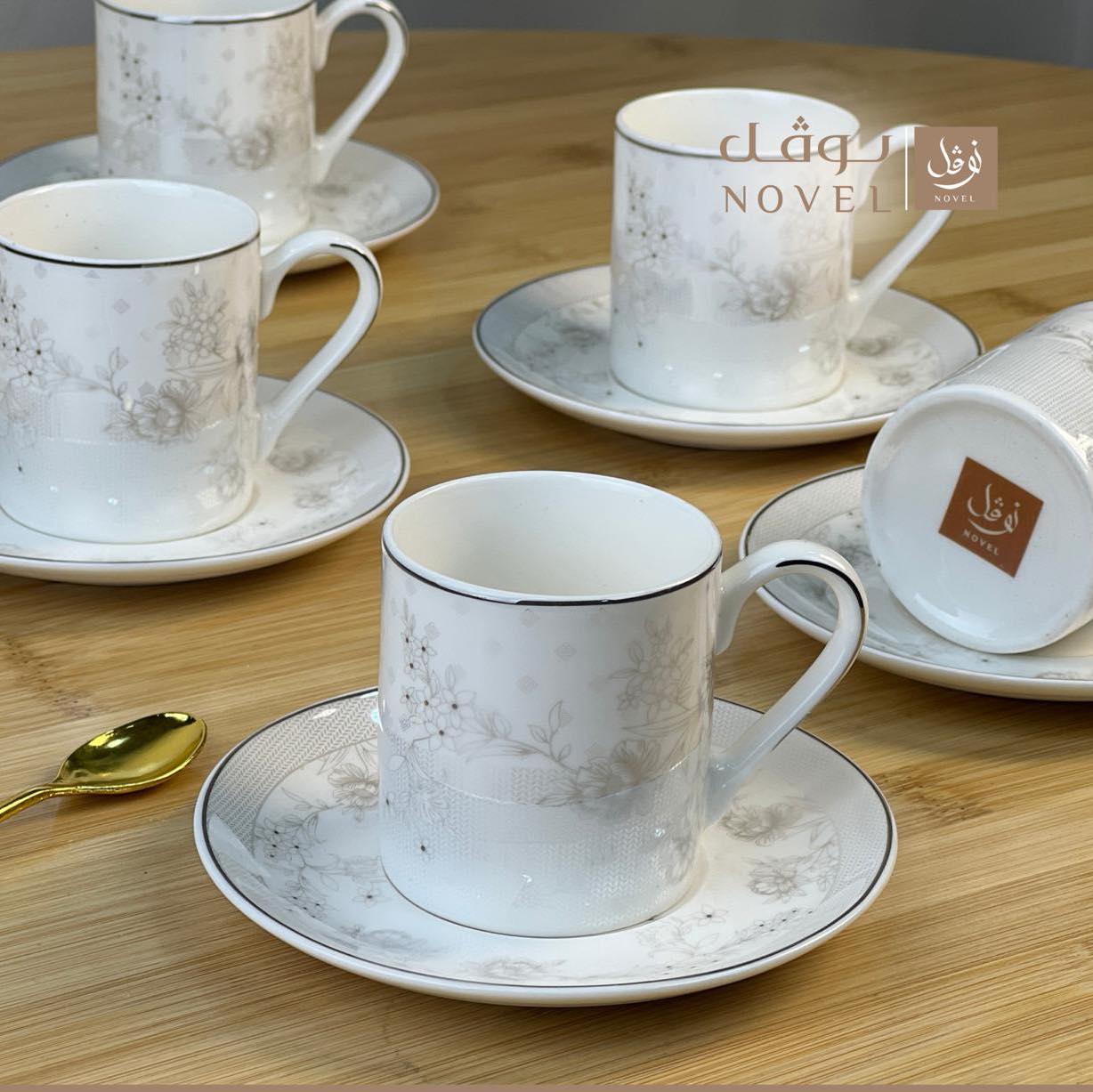 طقم فناجين قهوة /6 Novel نوفل - Rekaz Home