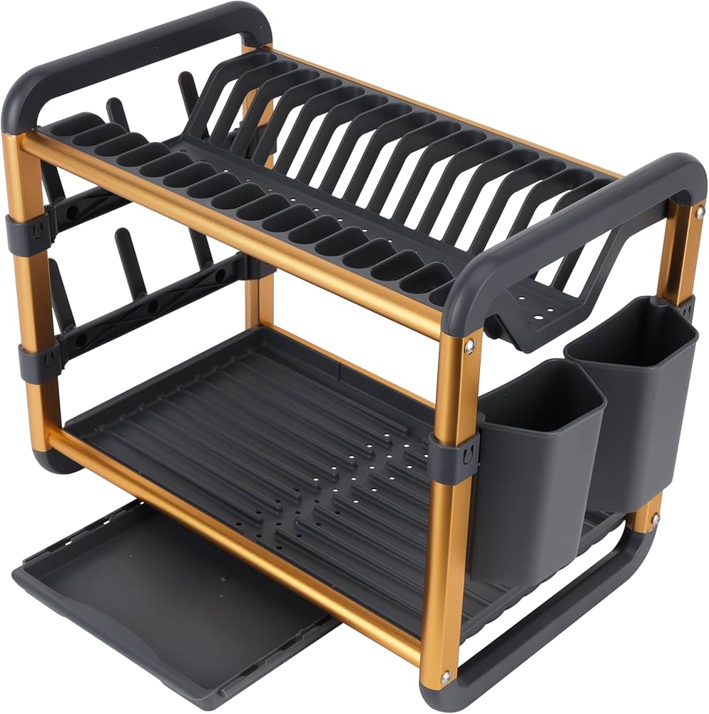 مشك صحون المنيوم مذهب من UniChef - Rekaz Home