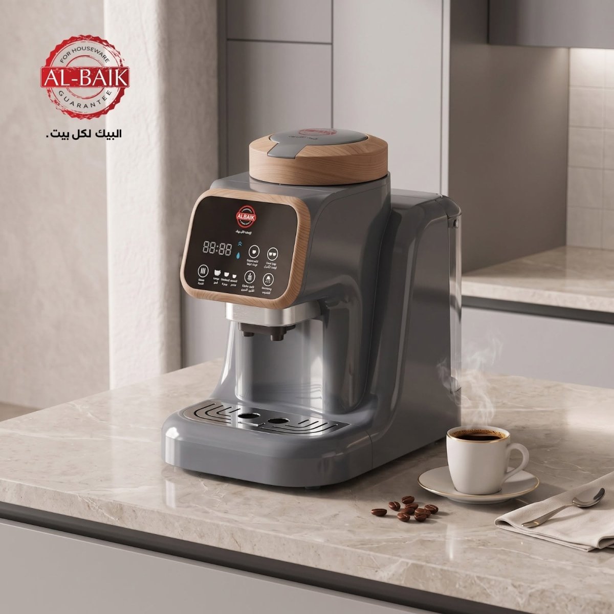ماكينة القهوة التركية الأوتوماتيكية "البيك برو PRO" – متعة القهوة بلمسة زر - Rekaz Home