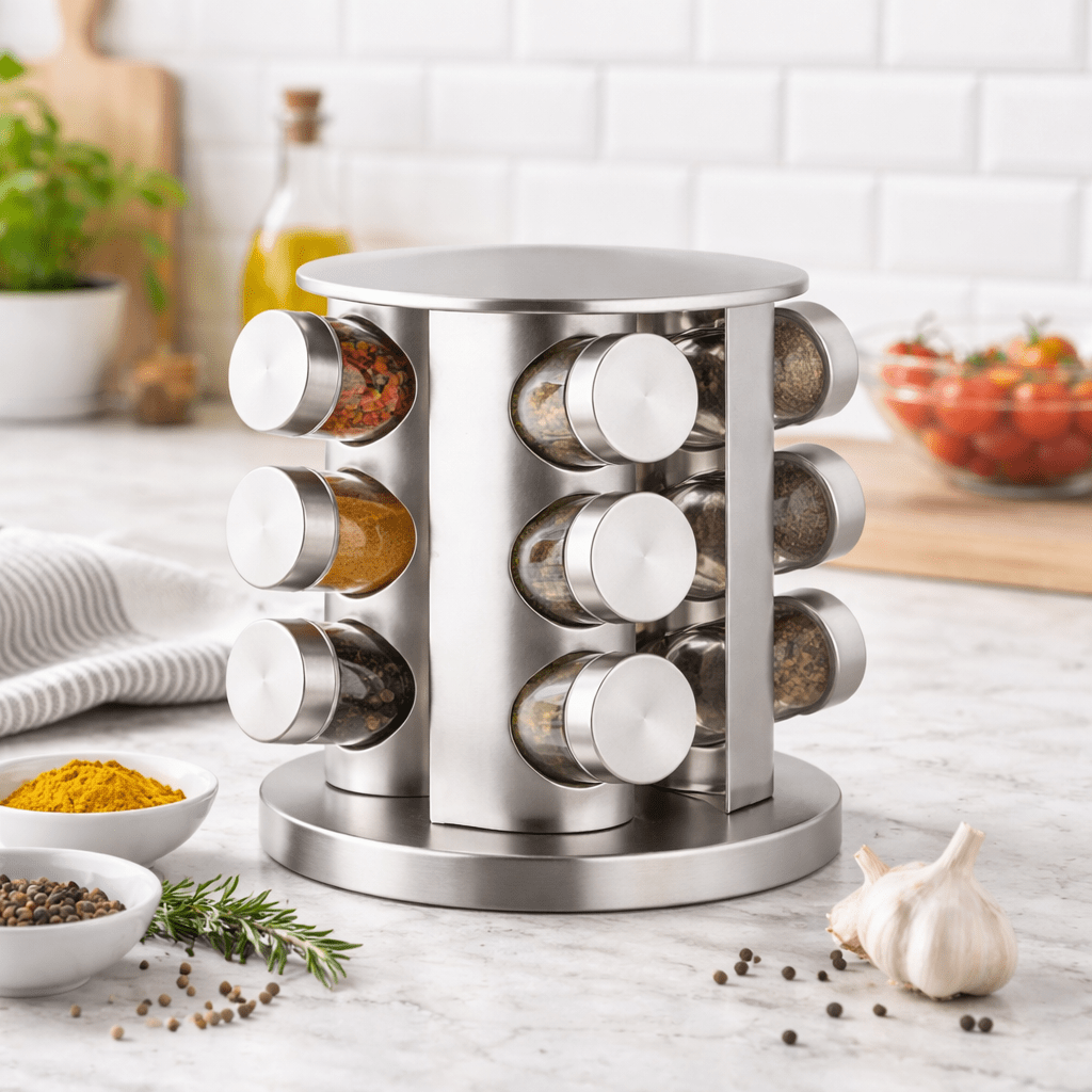 ستاند بهارات دوار دائري عدد 12 معدن - Rekaz Home