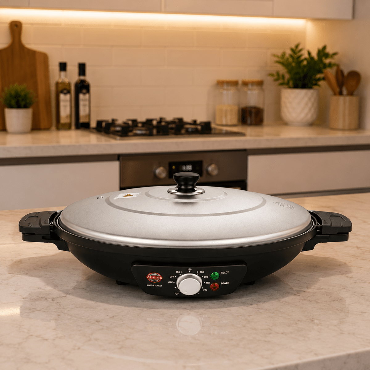 صاجية كهربائية البيك | 40 سم | 1800 واط - Rekaz Home