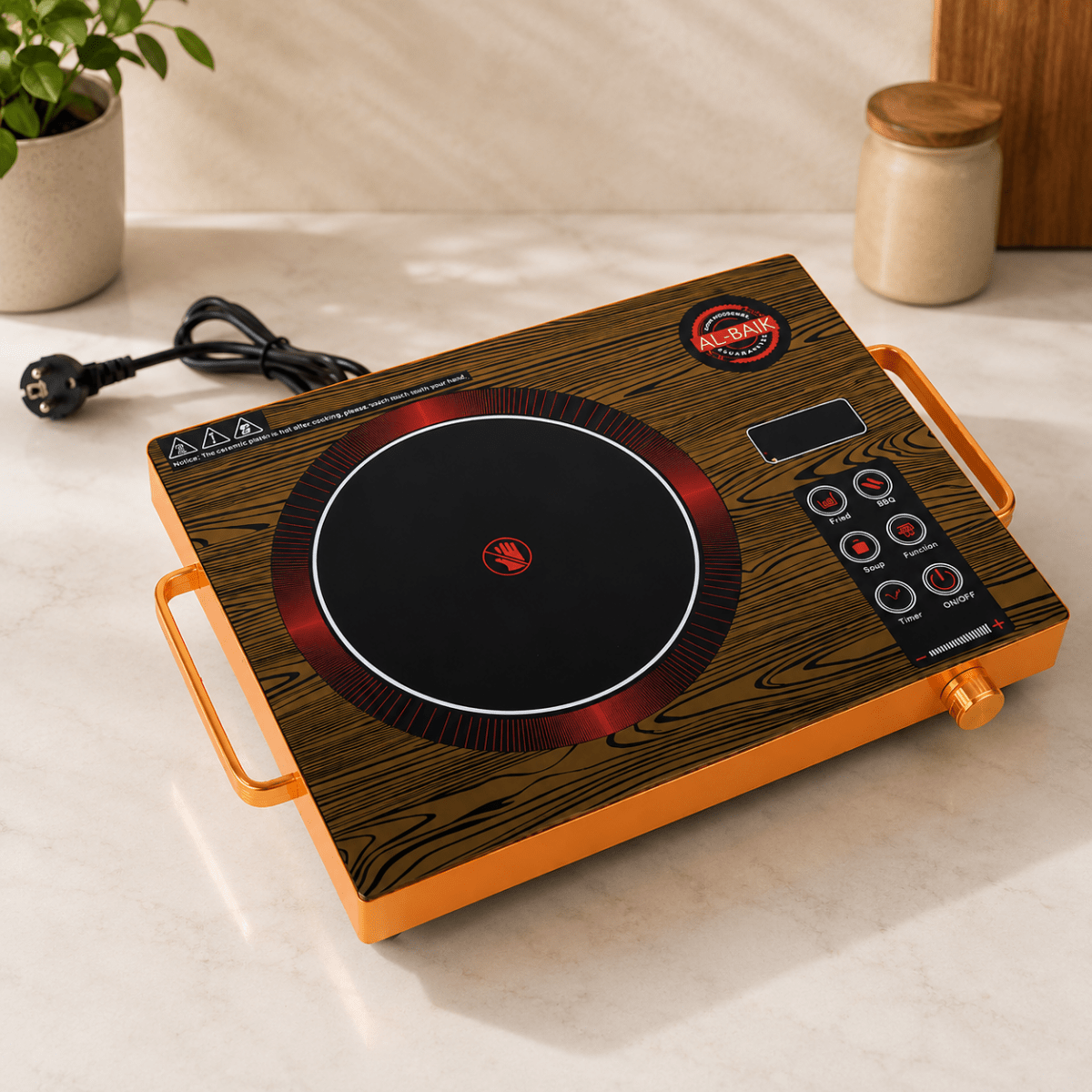 غاز كهرباء البيك | شعلة واحدة | 2200 واط - Rekaz Home