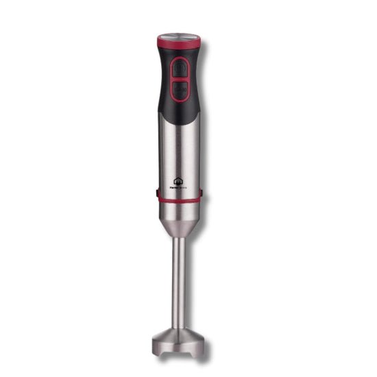 Home electric Hand Blender, 1500Watts, Black & Steel - Rekaz Home