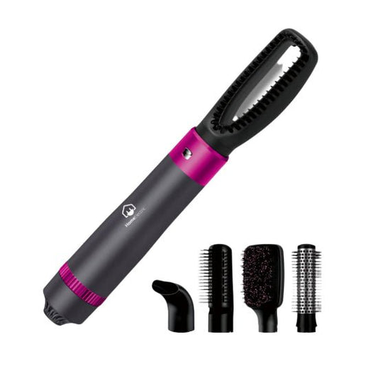 Home electric Hair Dryer Set, 1000Watts, Black & Pink - Rekaz Home