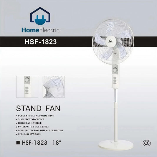 مروحة ستاند 18 انش من Home electric HSF-1823 - Rekaz Home