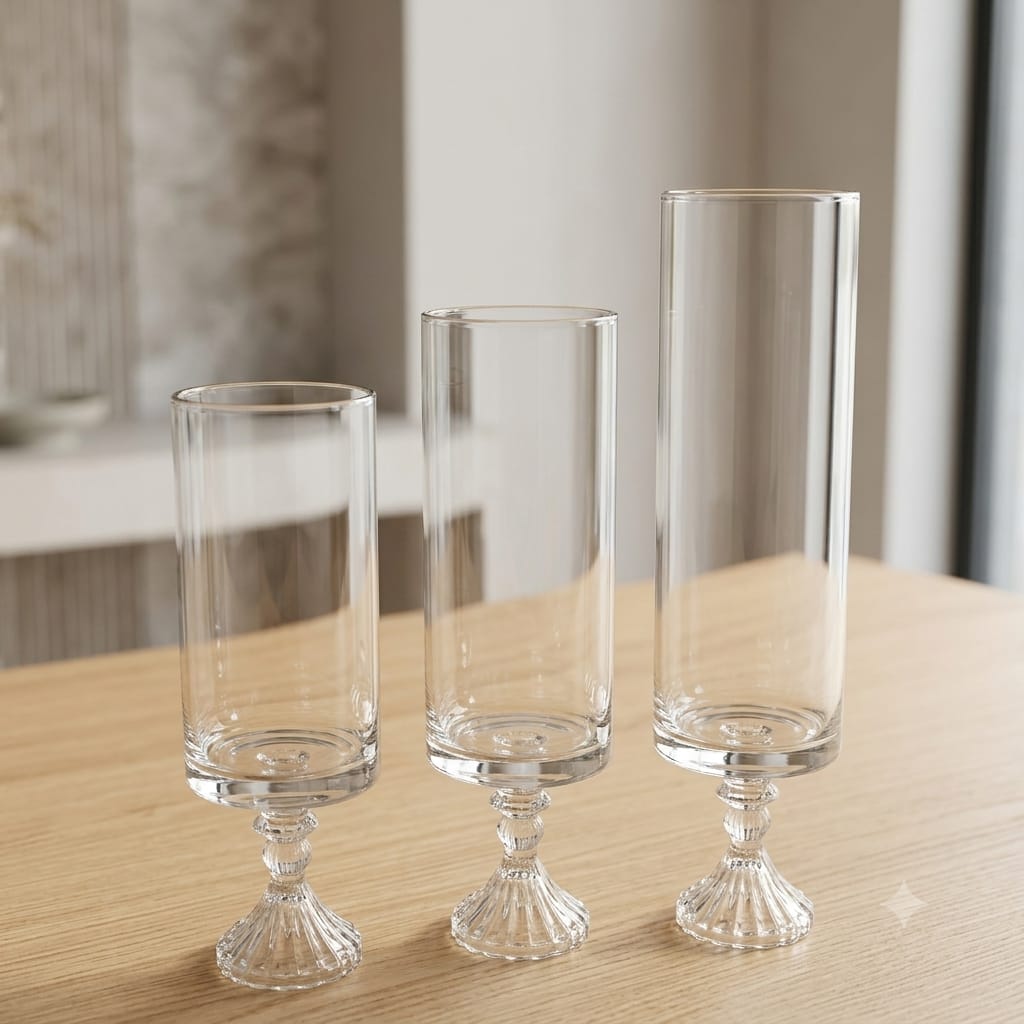 فازة مميزة مع كعب - Rekaz Home