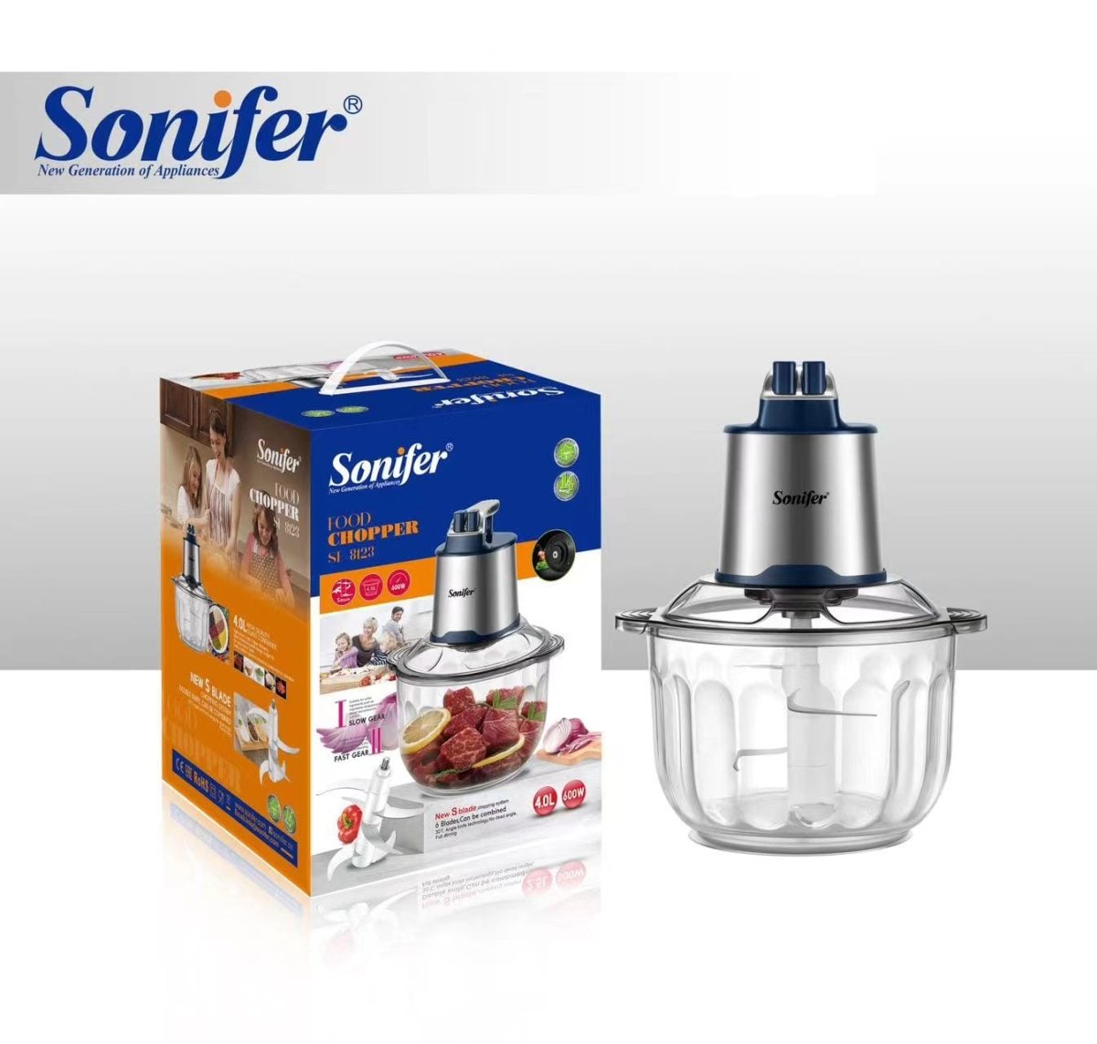 فرامة 4 لتر حوض زجاج من براند Sonifer - Rekaz Home