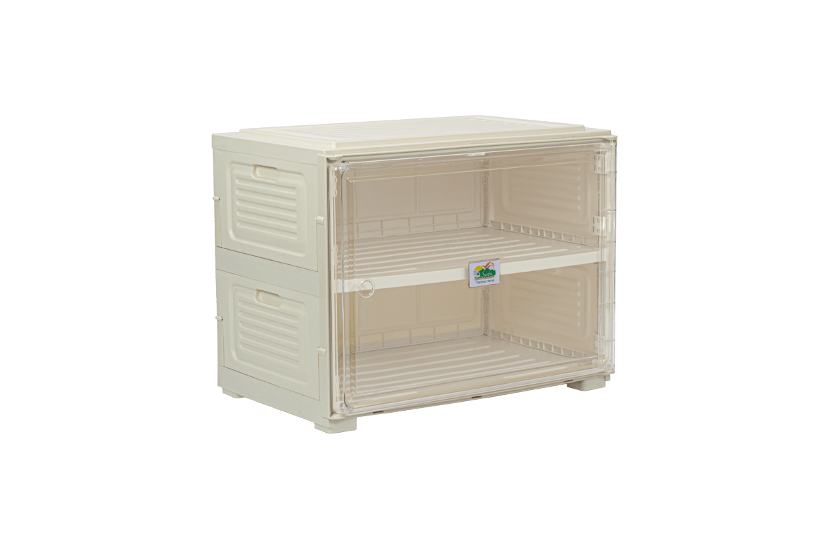 خزانة بلاستيك روزا مفرد-قابلة للطي من سامبا - Rekaz Home