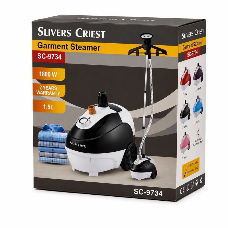 مكواة بخار عامودية 1800W Silvers Criest - Rekaz Home
