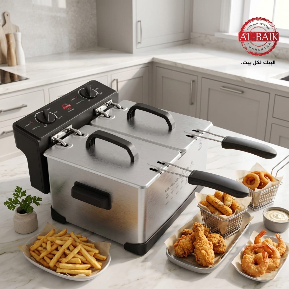 مقلى زيت البيك 6 لتر |2800واط - Rekaz Home