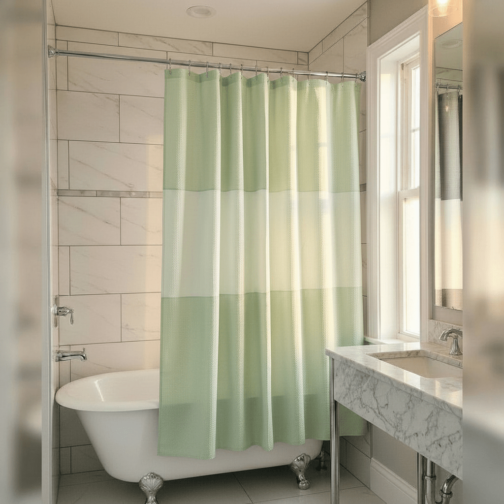 برداية شاور واتربروف متوفرة ب 6 ألوان، قياس 180*180 سم - Rekaz Home
