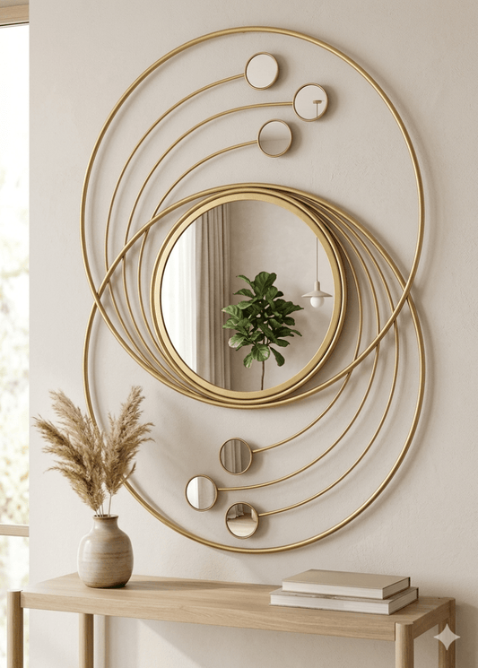 برواز مذهب مرايا 85*55 سم - Rekaz Home