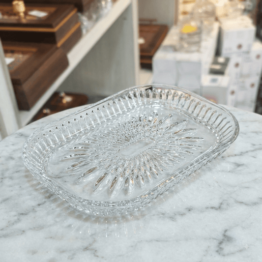 جاط ضيافة زجاج مستطيل 30*15 سم - Rekaz Home