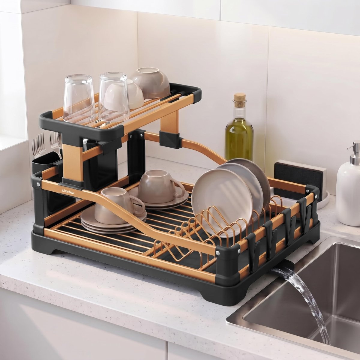 مشك صحون المنيوم مذهب من UniChef - Rekaz Home