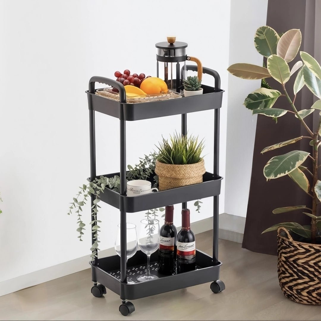 ستاند منظم للمطبخ متعدد استخدامات معدن - Rekaz Home